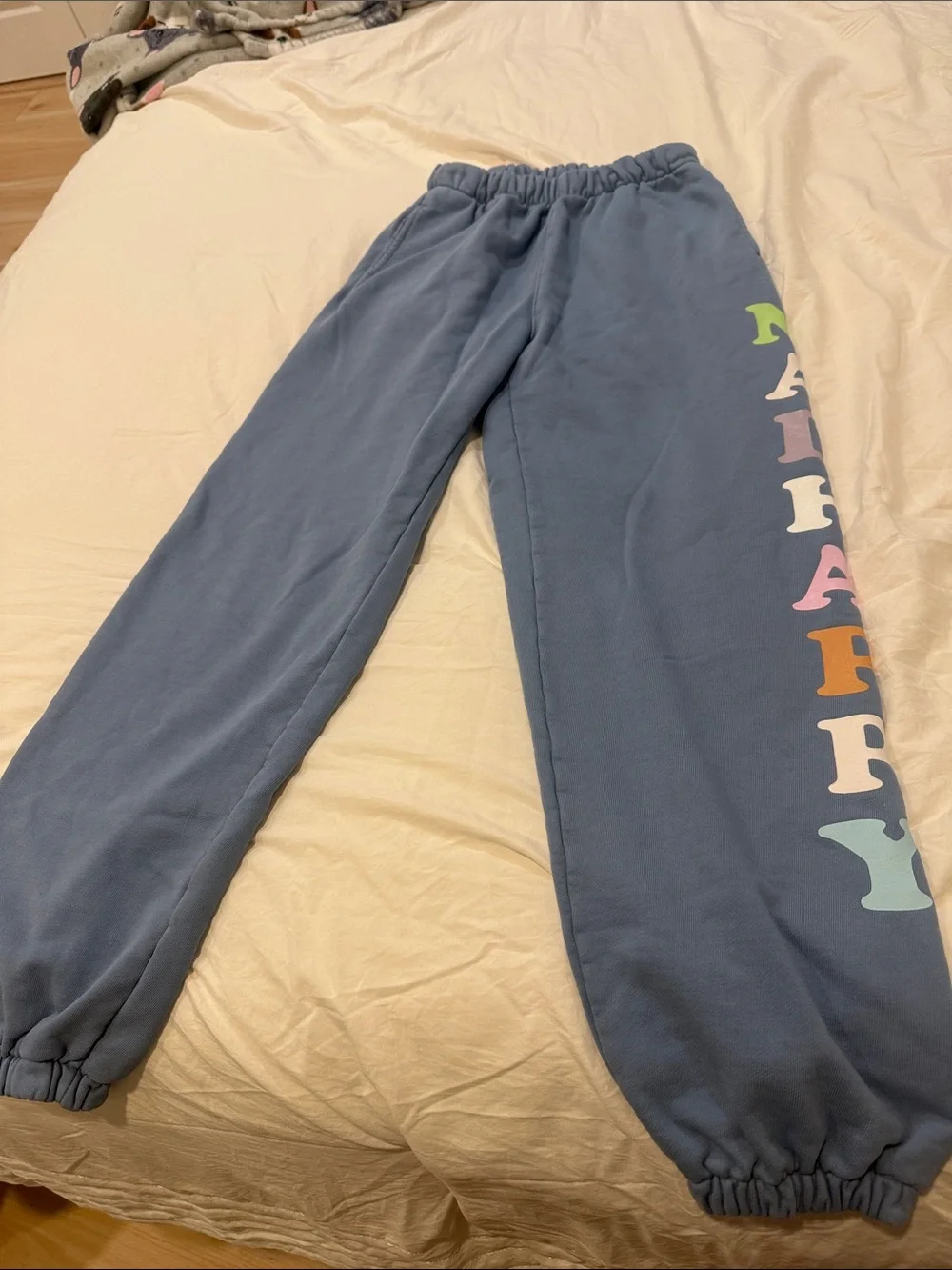 Madhappy Blue Sweatpants size small, like new - Picture 2 of 3